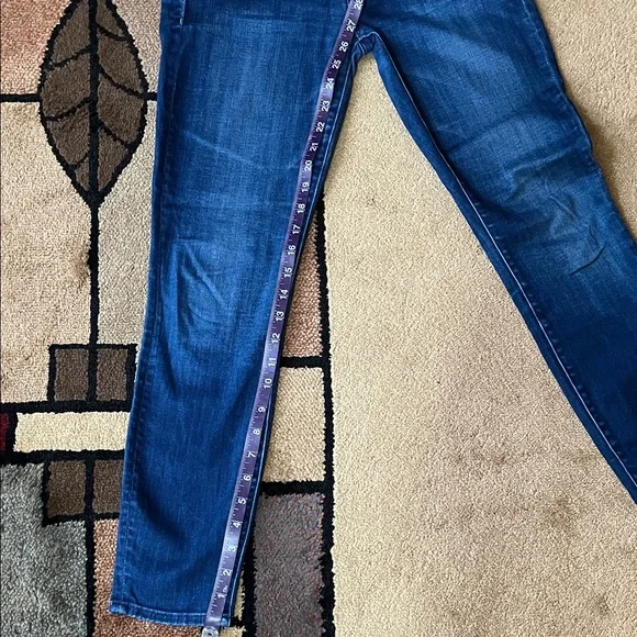 Mother High Waisted Looker Ankle - Stretchy Skinny Jeans (Size: 26) - Picture 10 of 12